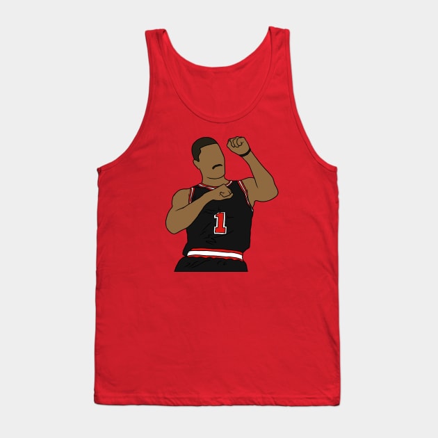 Derrick Rose Celebration Tank Top by rattraptees